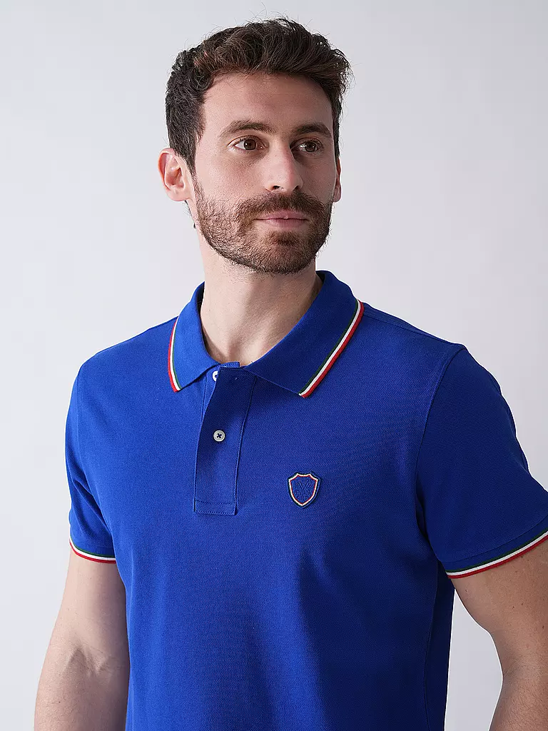 19V69 ITALIA | Poloshirt  | blau