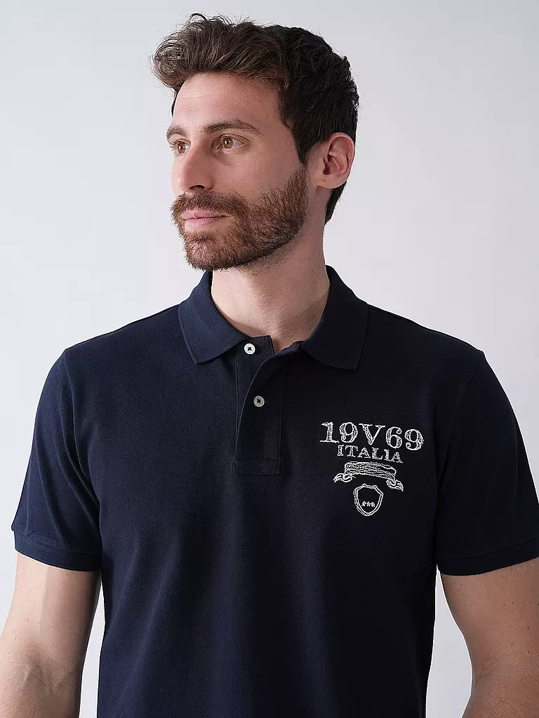 19V69 ITALIA | Poloshirt  | dunkelblau