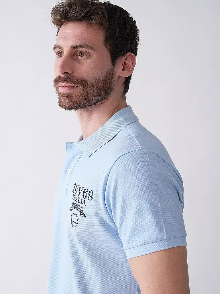 19V69 ITALIA | Poloshirt  | hellblau