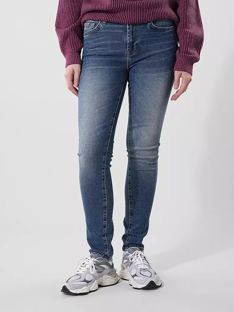 7 FOR ALL MANKIND | Jeans Skinny Fit ROXANNE | blau