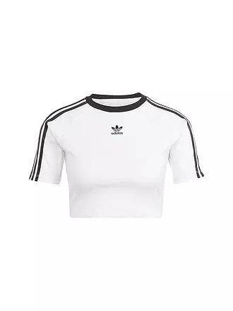 ADIDAS ORIGINALS | T-Shirt Cropped Fit 3 S BABY TEE | schwarz