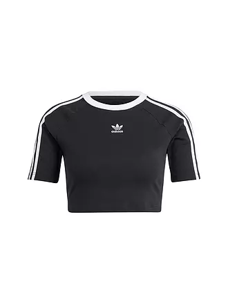 ADIDAS ORIGINALS | T-Shirt Cropped Fit 3 S BABY TEE | schwarz