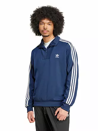 ADIDAS | Troyer Sweater | dunkelblau