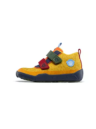 AFFENZAHN | Kinder Barfußschuhe - Übergangsschuhe KNIT HAPPY Paradiesvogel | lila