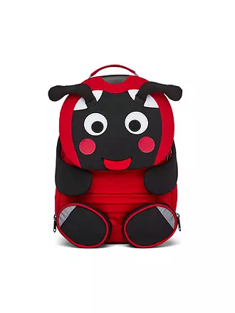 AFFENZAHN | Kinder Rucksack Große Freunde - Black Panther | rot