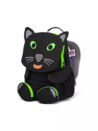 AFFENZAHN | Kinder Rucksack Große Freunde - Black Panther | grau