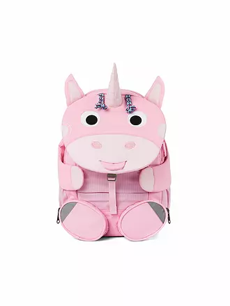 AFFENZAHN | Kinder Rucksack Große Freunde - Einhorn | grau