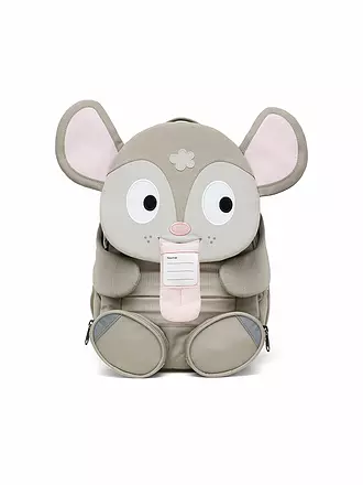 AFFENZAHN | Kinder Rucksack Große Freunde - Einhorn | grau