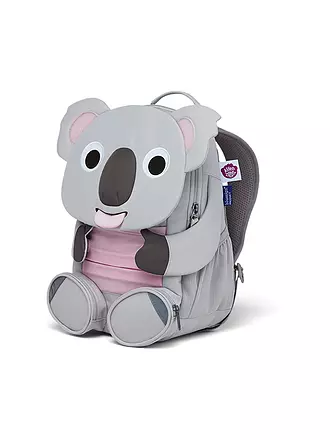 AFFENZAHN | Kinder Rucksack Große Freunde - Einhorn | grau