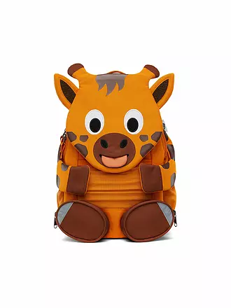 AFFENZAHN | Kinder Rucksack Große Freunde - Einhorn | orange