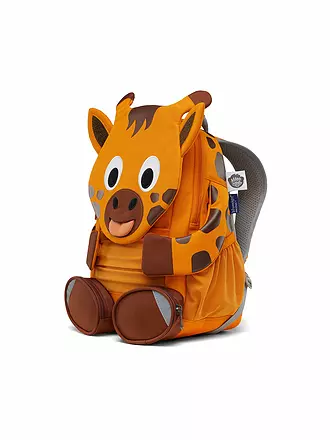 AFFENZAHN | Kinder Rucksack Große Freunde - Einhorn | orange