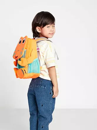 AFFENZAHN | Kinder Rucksack Großer Freund - Drache | orange