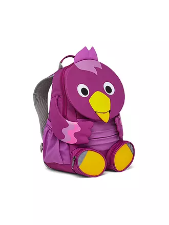 AFFENZAHN | Kinder Rucksack Großer Freund - Vogel | grau