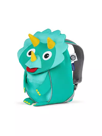 AFFENZAHN | Kinder Rucksack Kleine Freunde - Dinosaurier | dunkelgrün