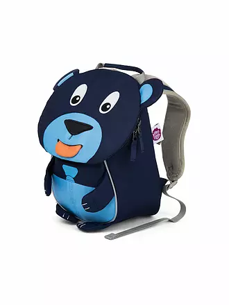 AFFENZAHN | Kinder Rucksack Kleine Freunde - Emil Elefant | dunkelblau