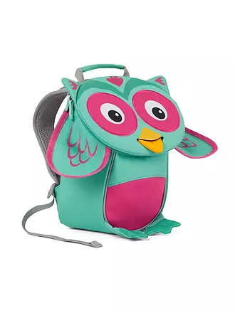 AFFENZAHN | Kinder Rucksack Kleine Freunde - Eule | grau