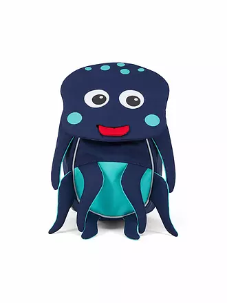 AFFENZAHN | Kinder Rucksack Kleine Freunde - Fuchs | blau