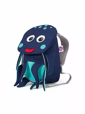 AFFENZAHN | Kinder Rucksack Kleine Freunde - Fuchs | blau