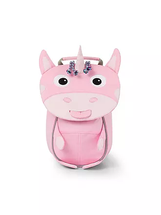 AFFENZAHN | Kinder Rucksack Kleine Freunde - Katze | rosa