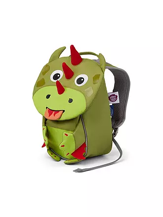 AFFENZAHN | Kinder Rucksack Kleiner Freund - Löwe | grün