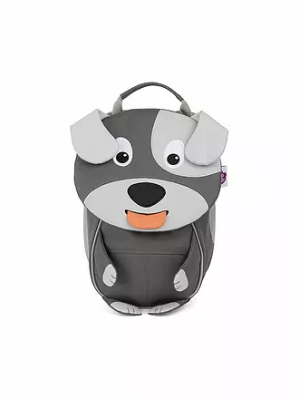 AFFENZAHN | Kinder Rucksack Kleiner Freund - Löwe | grau