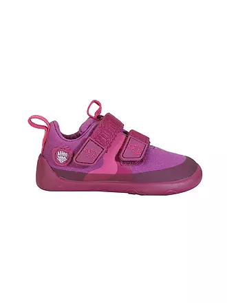 AFFENZAHN | Kinder Sneaker Barfußschuhe  COTTON LUCKY  Kreativ Tukan | beere