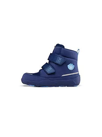 AFFENZAHN | Kinder Winterstiefel VEGAN COMFY Drache | dunkelblau