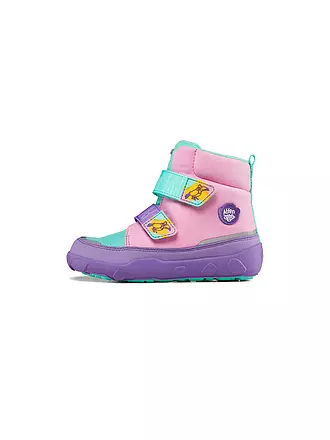 AFFENZAHN | Kinder Winterstiefel VEGAN COMFY Hase | rosa