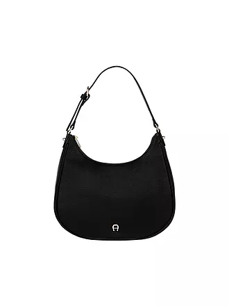 AIGNER | Ledertasche - Hobo Bag DIADORA Medium | grau