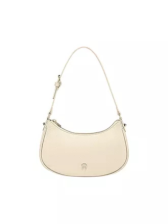 AIGNER | Ledertasche - Schultertasche DIADORA XSmall | creme