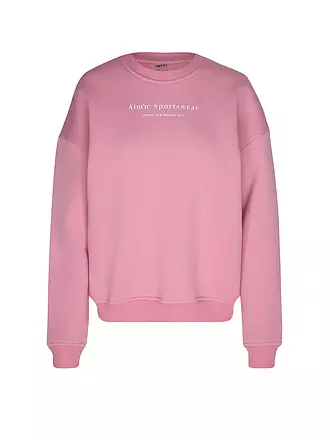 AIMN | Sweater SERIF | rosa