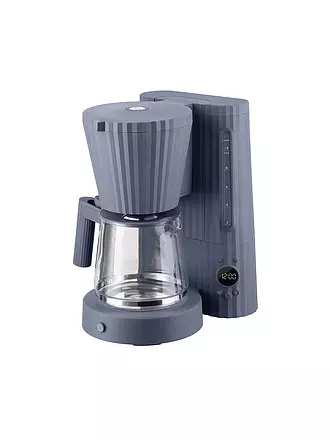 ALESSI | Filterkaffeemaschine Plisse 1,5l Grau | 