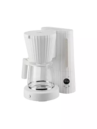 ALESSI | Filterkaffeemaschine Plisse 1,5l Grau | weiss