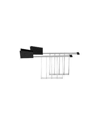 ALESSI | Sandwichzange Plisse 2er Grün MDL08 RACK B | schwarz