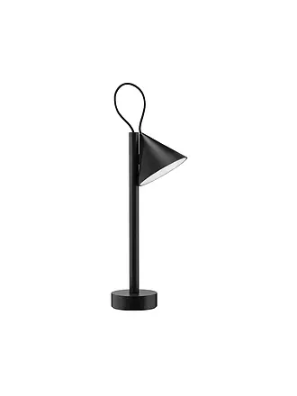 ALESSI | Tragbare Lampe TSUMIK Rot | schwarz