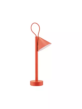 ALESSI | Tragbare Lampe TSUMIK Rot | schwarz