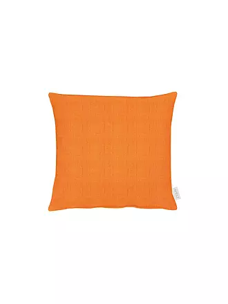 APELT | Kissenhülle Uni ARIZONA 46x46cm Orange | hellblau