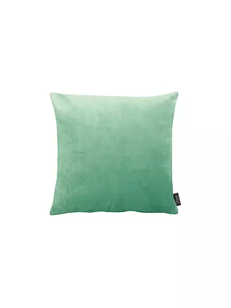 APELT | Samt Kissenhülle 46x46cm Arte Uni Softstyle Rose | mint