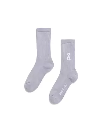 ARMEDANGELS | Socken SAAMUS BOLD pale umber | lila