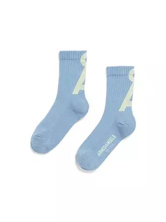 ARMEDANGELS | Socken SAAMUS rosalilly-broken white | hellblau