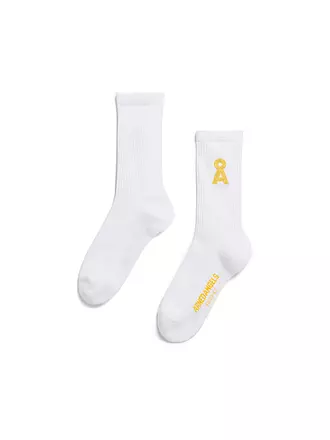 ARMEDANGELS | Socken SAAMUS white | schwarz