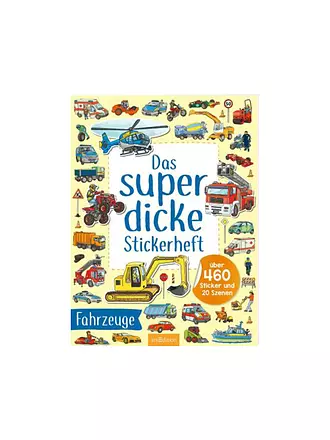 ARS EDITION VERLAG | Buch - Das superdicke Stickerheft - Fahrzeuge | keine Farbe