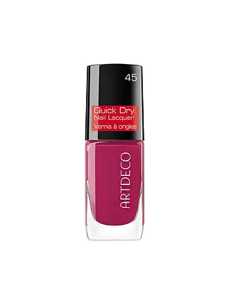 ARTDECO | Nagellack - Quick Dry Nail Lacquer (99 Dark Granite) | rot