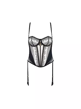 AUBADE | Corsage VOODOO KISS millenium black | schwarz