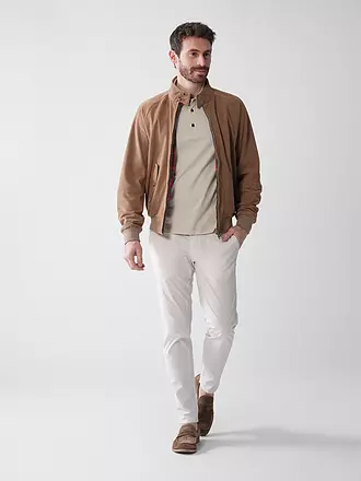 BARACUTA | Lederjacke G9 SUEDE | camel