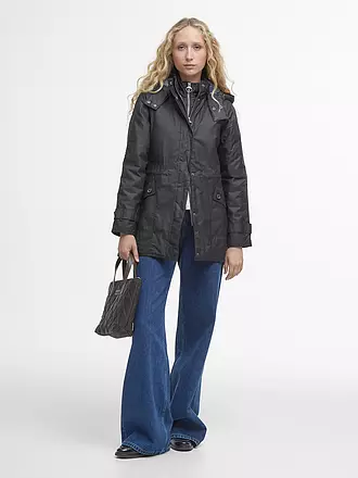 BARBOUR | Wachsparka CANNICH | schwarz