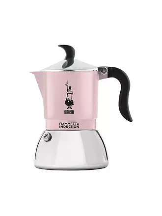 BIALETTI | Espressokocher FIAMMETTA Induction 4 Tassen Gelb | rosa