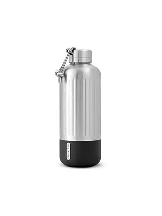 BLACK+BLUM | Isolierflasche EXPLORER 0,85l Olive/Edelstahl | schwarz