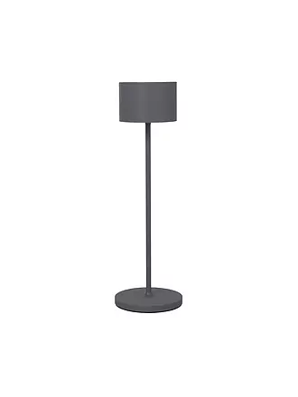 BLOMUS | Mobile LED Stehleuchte FAROL 33,5cm Warm Grey | weiss