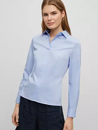 BOSS | Bluse Slim Fit BASHINA | blau